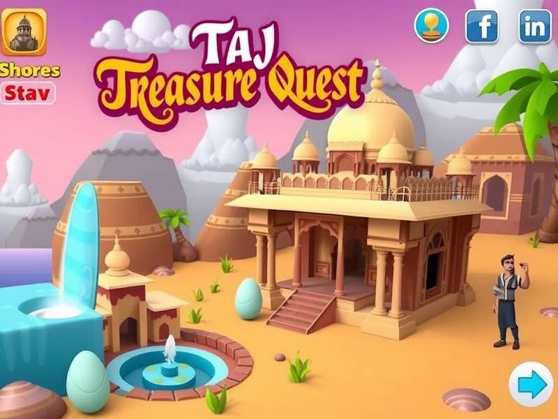 Taj Treasure Quest Game Screenshot